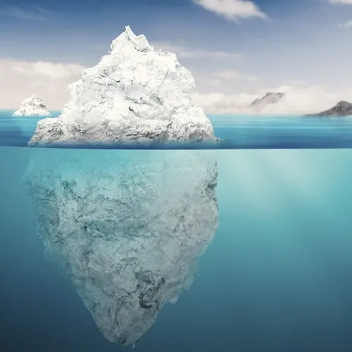 iceberg iceberg, hielo flotando